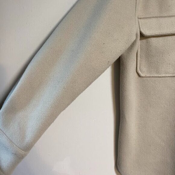 Ardene Cream Shacket Women's Shirt Jacket Size S/P - Picture 3 of 11